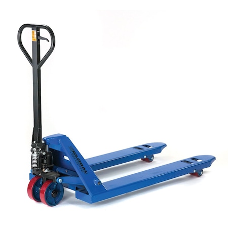 Global Industrial Pallet Jack Truck, 6600 Lb. Capacity, 27 x 42 168032